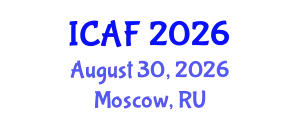 International Conference on Accounting and Finance (ICAF) August 30, 2026 - Moscow, Russia