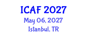 International Conference on Accounting and Finance (ICAF) May 06, 2027 - Istanbul, Turkey