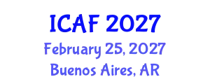 International Conference on Accounting and Finance (ICAF) February 25, 2027 - Buenos Aires, Argentina