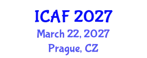 International Conference on Accounting and Finance (ICAF) March 22, 2027 - Prague, Czechia