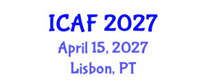 International Conference on Accounting and Finance (ICAF) April 15, 2027 - Lisbon, Portugal