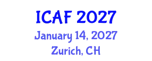 International Conference on Accounting and Finance (ICAF) January 14, 2027 - Zurich, Switzerland