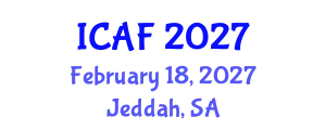 International Conference on Accounting and Finance (ICAF) February 18, 2027 - Jeddah, Saudi Arabia