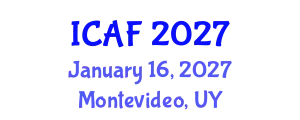 International Conference on Accounting and Finance (ICAF) January 16, 2027 - Montevideo, Uruguay
