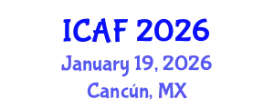 International Conference on Accounting and Finance (ICAF) January 19, 2026 - Cancún, Mexico
