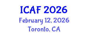 International Conference on Accounting and Finance (ICAF) February 12, 2026 - Toronto, Canada