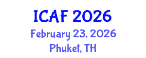 International Conference on Accounting and Finance (ICAF) February 23, 2026 - Phuket, Thailand