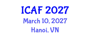 International Conference on Accounting and Finance (ICAF) March 10, 2027 - Hanoi, Vietnam