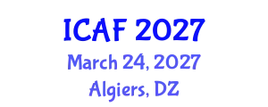International Conference on Accounting and Finance (ICAF) March 24, 2027 - Algiers, Algeria