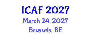 International Conference on Accounting and Finance (ICAF) March 24, 2027 - Brussels, Belgium