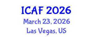 International Conference on Accounting and Finance (ICAF) March 23, 2026 - Las Vegas, United States