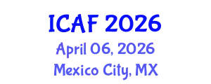 International Conference on Accounting and Finance (ICAF) April 06, 2026 - Mexico City, Mexico