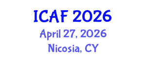 International Conference on Accounting and Finance (ICAF) April 27, 2026 - Nicosia, Cyprus