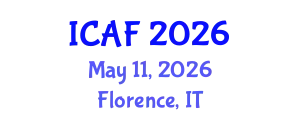 International Conference on Accounting and Finance (ICAF) May 11, 2026 - Florence, Italy
