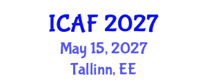 International Conference on Accounting and Finance (ICAF) May 15, 2027 - Tallinn, Estonia