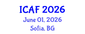 International Conference on Accounting and Finance (ICAF) June 01, 2026 - Sofia, Bulgaria