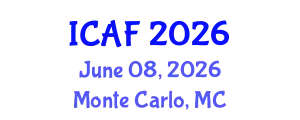 International Conference on Accounting and Finance (ICAF) June 08, 2026 - Monte Carlo, Monaco