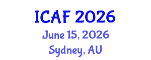 International Conference on Accounting and Finance (ICAF) June 15, 2026 - Sydney, Australia