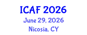 International Conference on Accounting and Finance (ICAF) June 29, 2026 - Nicosia, Cyprus