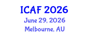 International Conference on Accounting and Finance (ICAF) June 29, 2026 - Melbourne, Australia