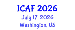 International Conference on Accounting and Finance (ICAF) July 17, 2026 - Washington, United States
