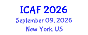 International Conference on Accounting and Finance (ICAF) September 09, 2026 - New York, United States