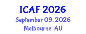 International Conference on Accounting and Finance (ICAF) September 09, 2026 - Melbourne, Australia