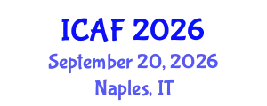 International Conference on Accounting and Finance (ICAF) September 20, 2026 - Naples, Italy