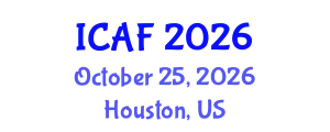 International Conference on Accounting and Finance (ICAF) October 25, 2026 - Houston, United States