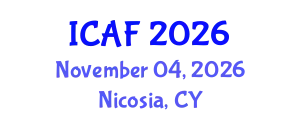 International Conference on Accounting and Finance (ICAF) November 04, 2026 - Nicosia, Cyprus