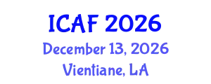 International Conference on Accounting and Finance (ICAF) December 13, 2026 - Vientiane, Laos