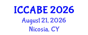 International Conference on Civil, Architectural and Building Engineering (ICCABE) August 21, 2026 - Nicosia, Cyprus
