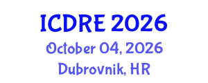 International Conference on Desalination and Renewable Energy (ICDRE) October 04, 2026 - Dubrovnik, Croatia