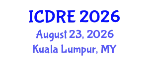 International Conference on Desalination and Renewable Energy (ICDRE) August 23, 2026 - Kuala Lumpur, Malaysia