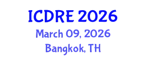 International Conference on Desalination and Renewable Energy (ICDRE) March 09, 2026 - Bangkok, Thailand