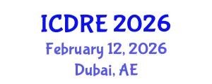International Conference on Desalination and Renewable Energy (ICDRE) February 12, 2026 - Dubai, United Arab Emirates