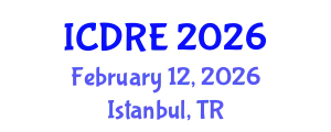 International Conference on Desalination and Renewable Energy (ICDRE) February 12, 2026 - Istanbul, Turkey