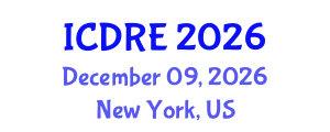 International Conference on Desalination and Renewable Energy (ICDRE) December 09, 2026 - New York, United States