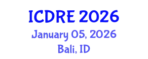 International Conference on Desalination and Renewable Energy (ICDRE) January 05, 2026 - Bali, Indonesia