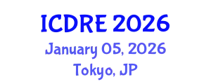 International Conference on Desalination and Renewable Energy (ICDRE) January 05, 2026 - Tokyo, Japan