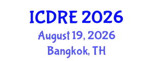 International Conference on Desalination and Renewable Energy (ICDRE) August 19, 2026 - Bangkok, Thailand