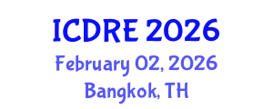 International Conference on Desalination and Renewable Energy (ICDRE) February 02, 2026 - Bangkok, Thailand