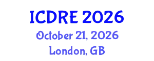 International Conference on Desalination and Renewable Energy (ICDRE) October 21, 2026 - London, United Kingdom
