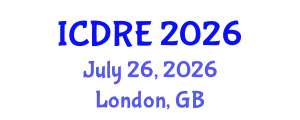 International Conference on Desalination and Renewable Energy (ICDRE) July 26, 2026 - London, United Kingdom