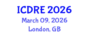 International Conference on Desalination and Renewable Energy (ICDRE) March 09, 2026 - London, United Kingdom