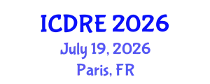 International Conference on Desalination and Renewable Energy (ICDRE) July 19, 2026 - Paris, France