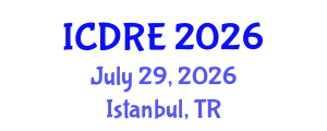 International Conference on Desalination and Renewable Energy (ICDRE) July 29, 2026 - Istanbul, Turkey
