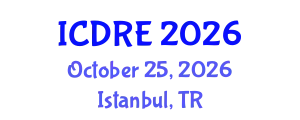 International Conference on Desalination and Renewable Energy (ICDRE) October 25, 2026 - Istanbul, Turkey