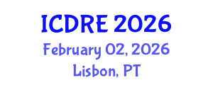 International Conference on Desalination and Renewable Energy (ICDRE) February 02, 2026 - Lisbon, Portugal