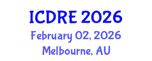 International Conference on Desalination and Renewable Energy (ICDRE) February 02, 2026 - Melbourne, Australia